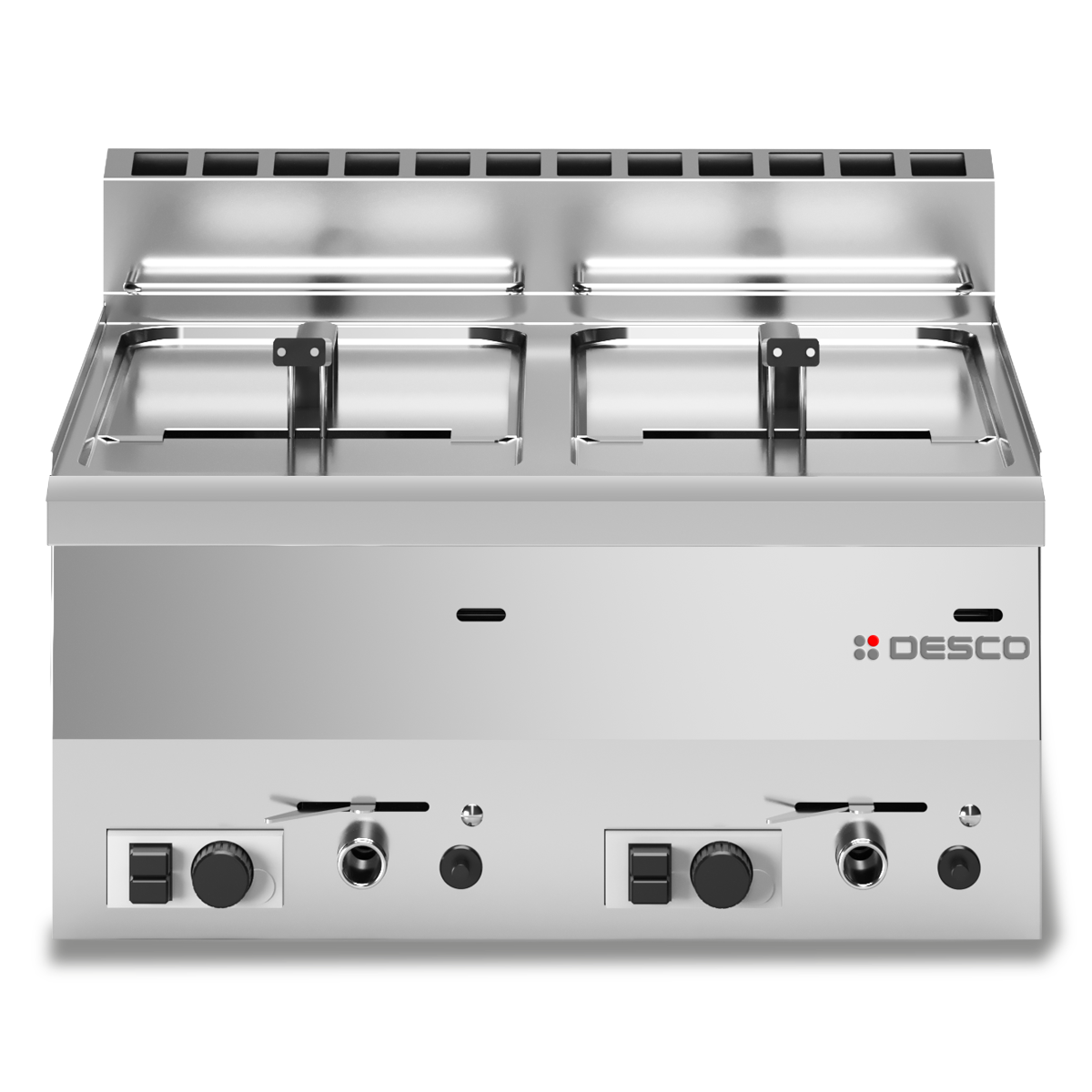 8+8L GAS FRYER TOP