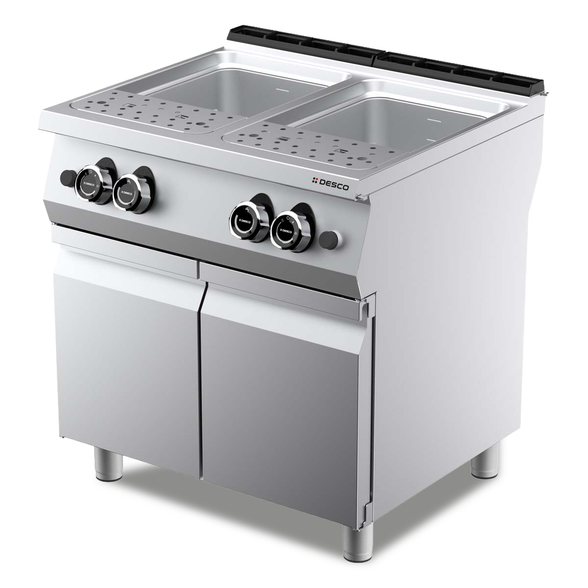 GAS PASTA COOKER 2 TANKS 27+27L