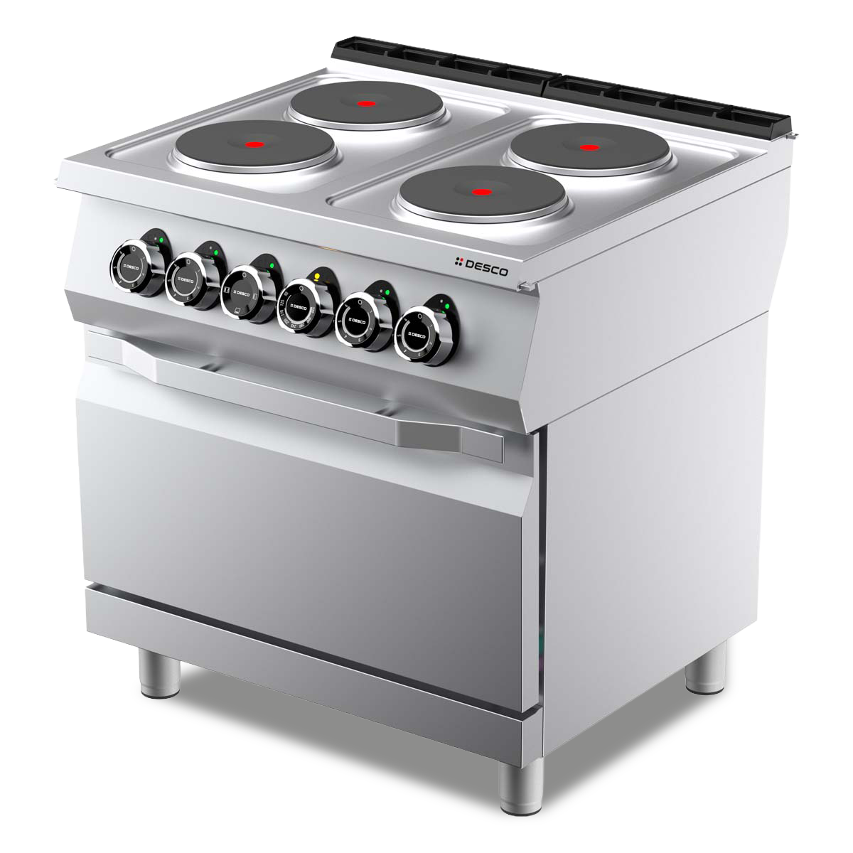 ELT KITCHEN RANGE 4P + ELT OVEN 2/1