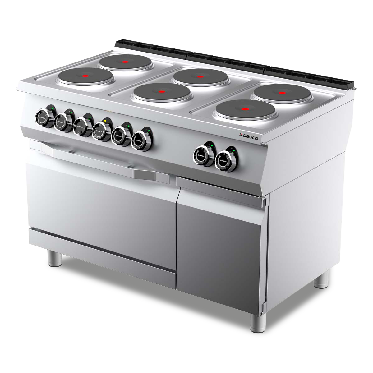 ELT KITCHEN RANGE 6P + ELT OVEN 2/1