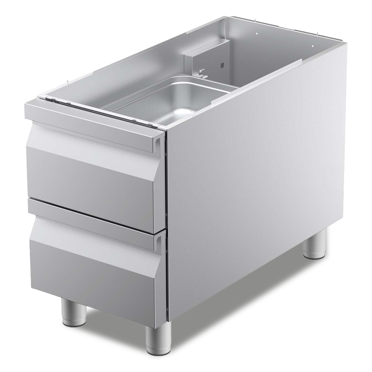 NEUTRAL BASE 90 WITH DRAWERS 40