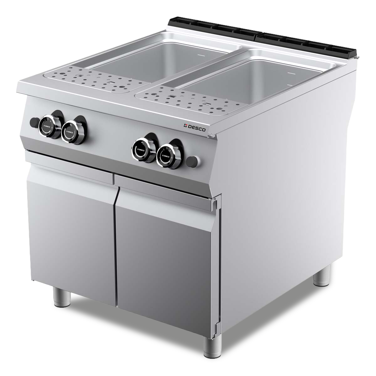 GAS PASTA COOKER 2 TANKS 40+40L