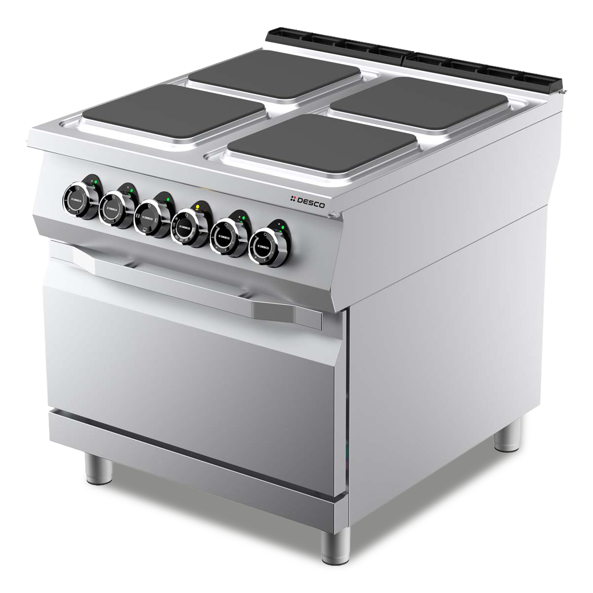 ELT KITCHEN RANGE 4P + ELT OVEN 2/1