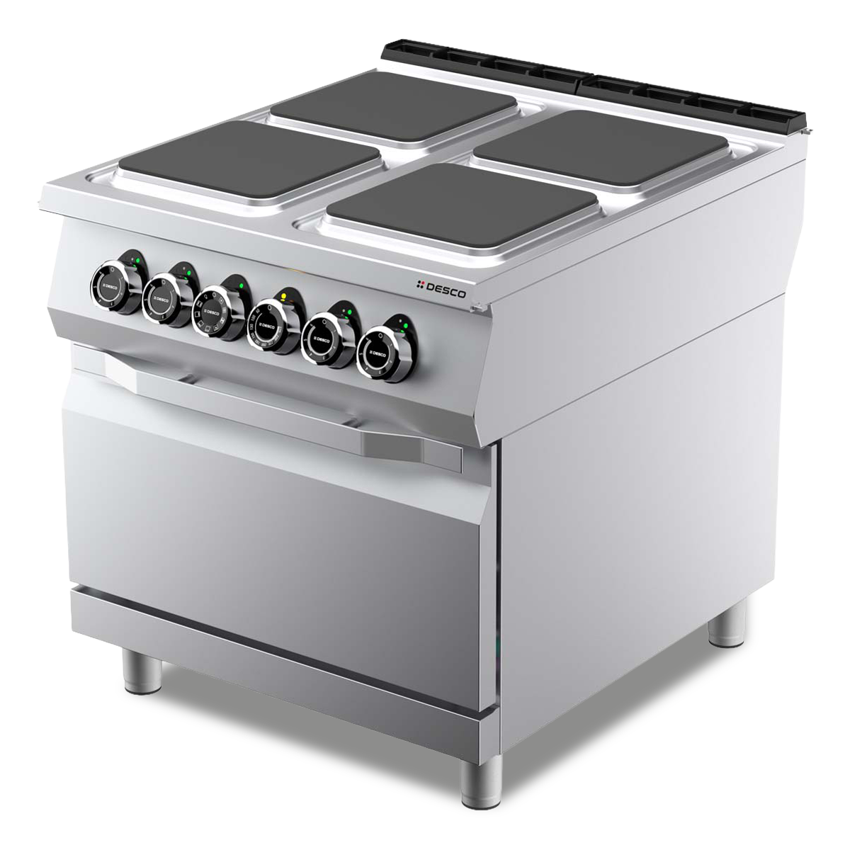 ELT KITCHEN RANGE 4P + ELT OVEN 1/1 VENTILATED