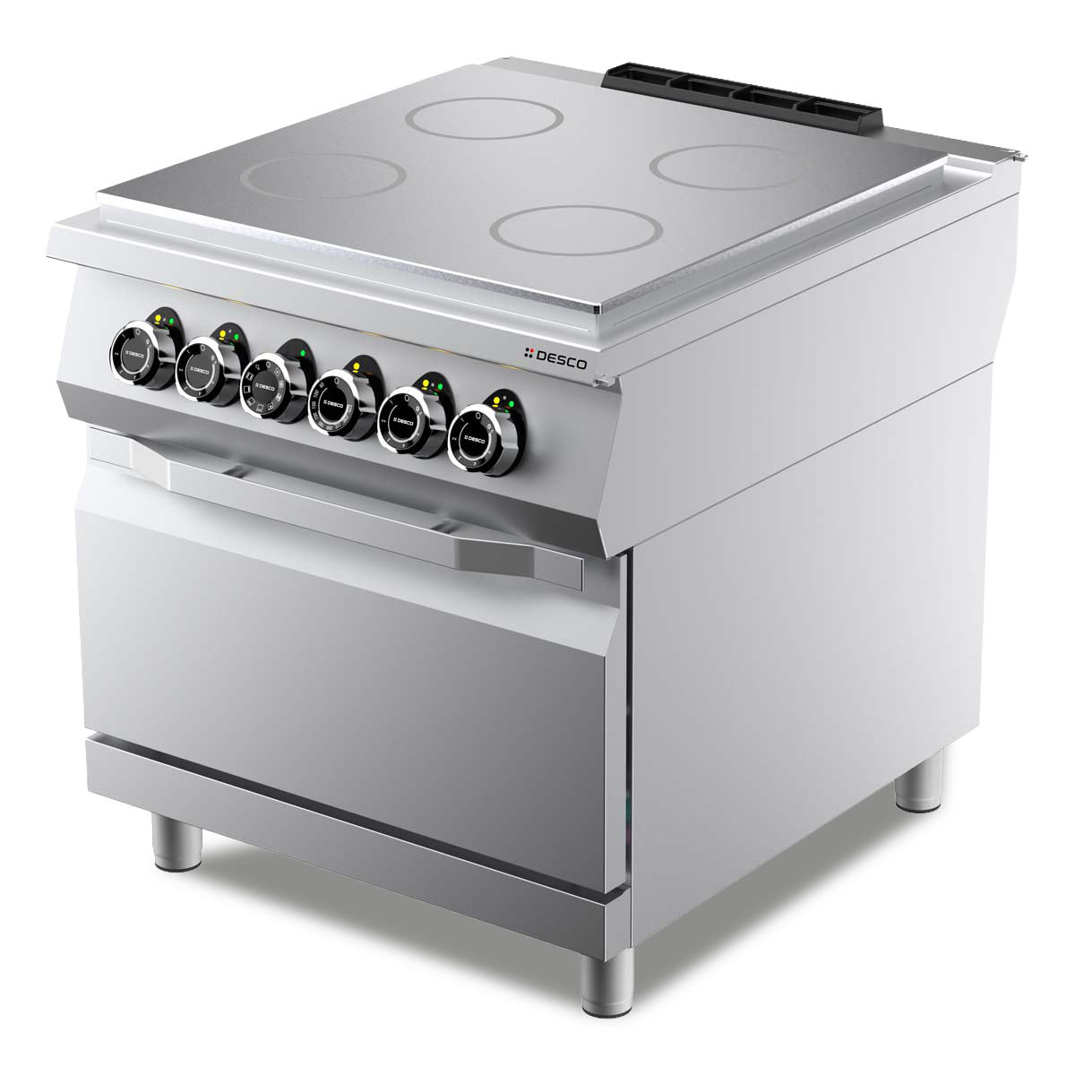 ELT SOLID TOP + ELT FAN-ASSISTED OVEN 1/1