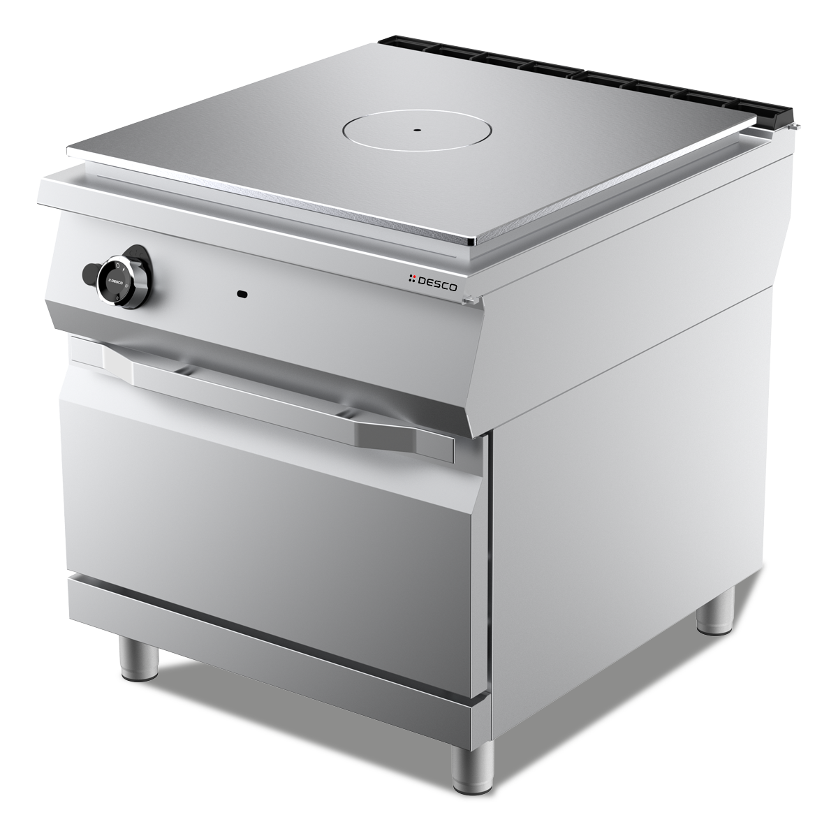 GAS SOLID TOP + GAS OVEN 2/1