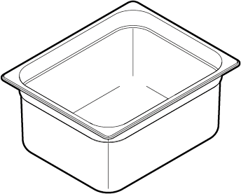 BACINELLA GN 1/2 H=150
