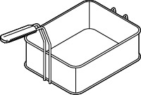 CESTELLO FRIGGITRICE 13L