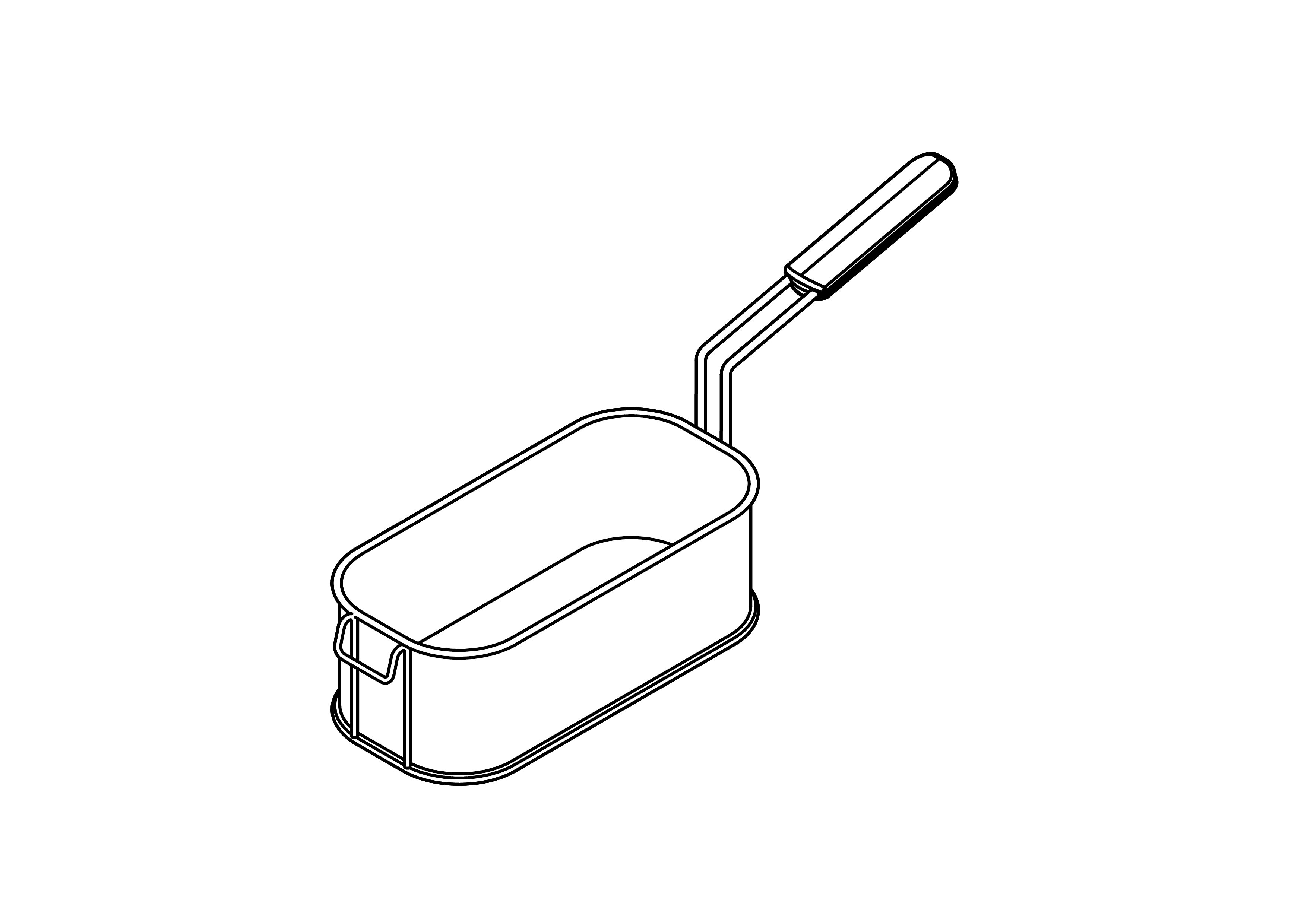 CESTELLO 1/2 FRIGGITRICE 15L