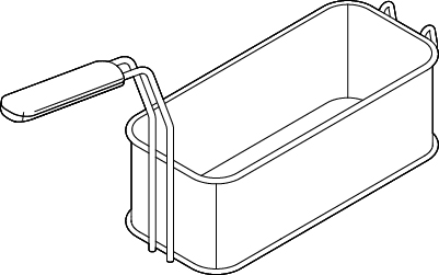 CESTELLO FRIGGITRICE 9+9L
