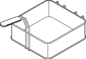 CESTELLO FRIGGITRICE 17L