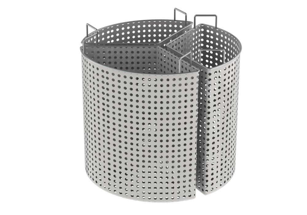 KIT 3 CESTELLI 1/3 PENTOLA 900 Lt 150