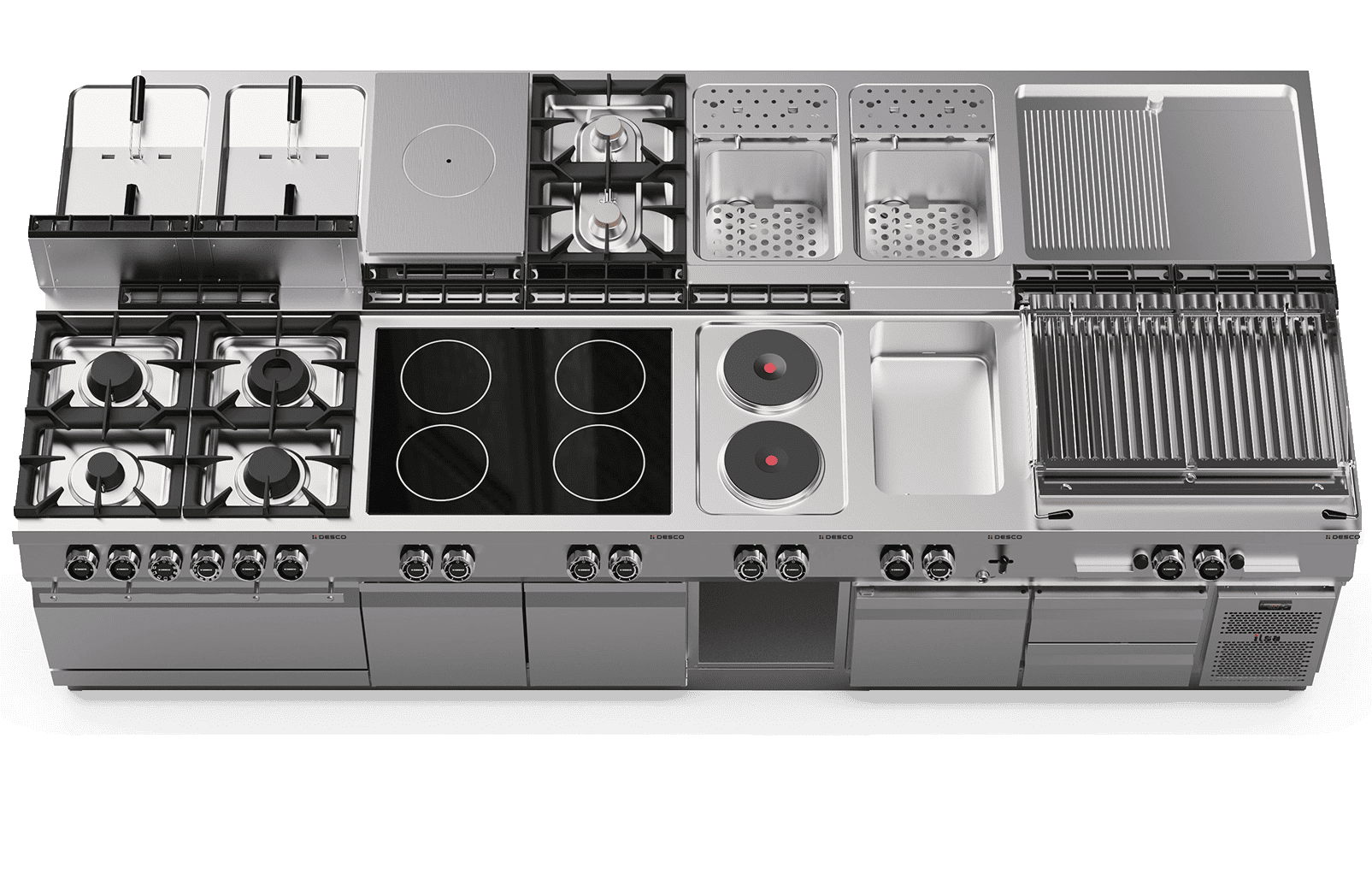Linee 700 e 900 per cucine professionali Desco
