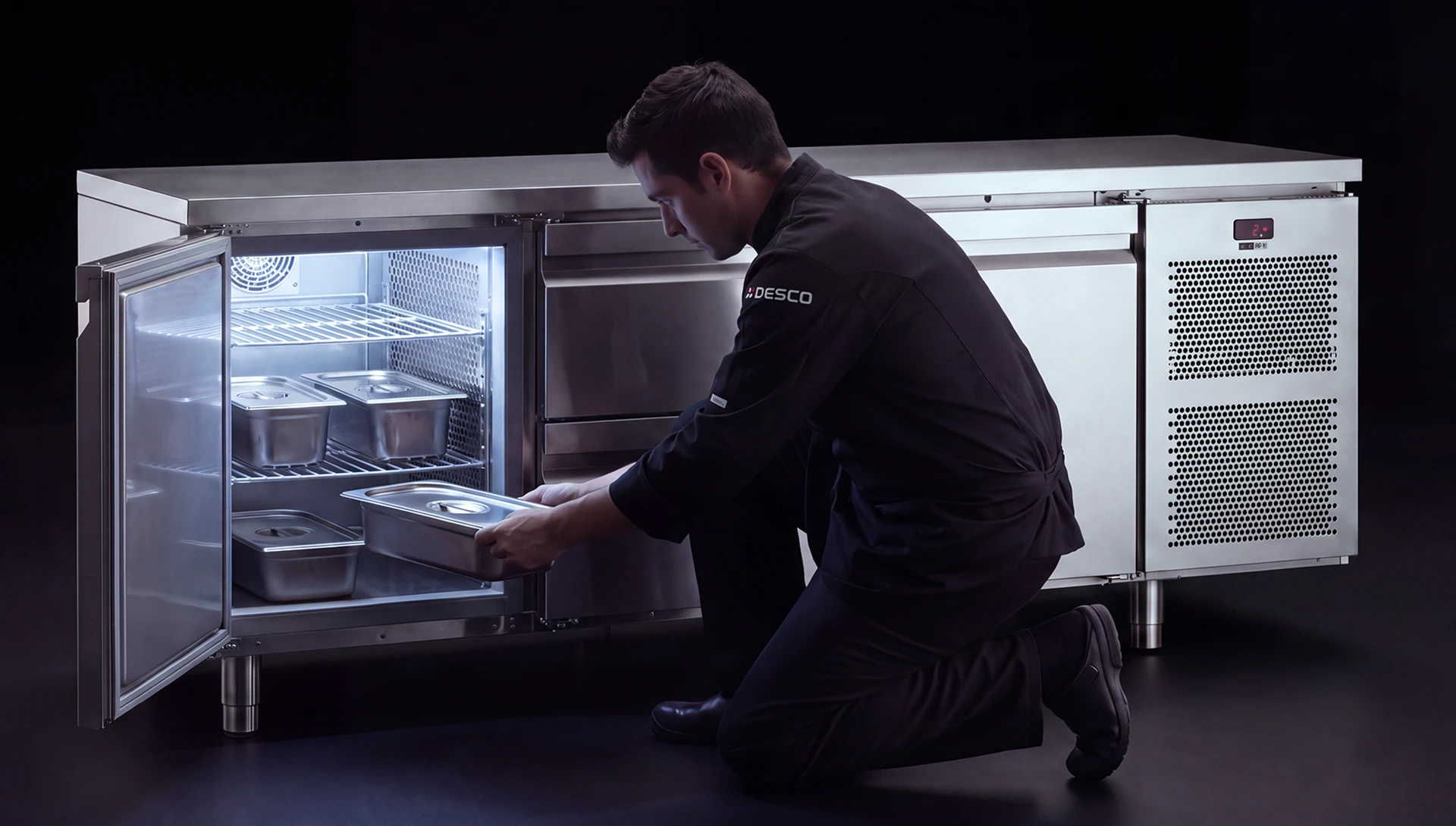 CUCINA INFRAROSSO 4P + FORNO ELT 1/1 V PP