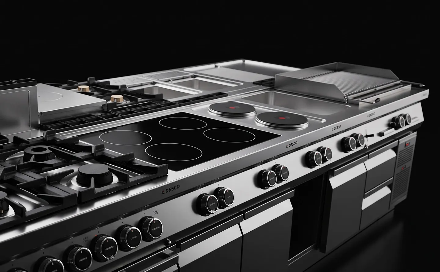 Modular commercial kitchen by Desco