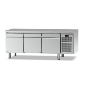 Motorized refrigerated base with top -20°C -10°C