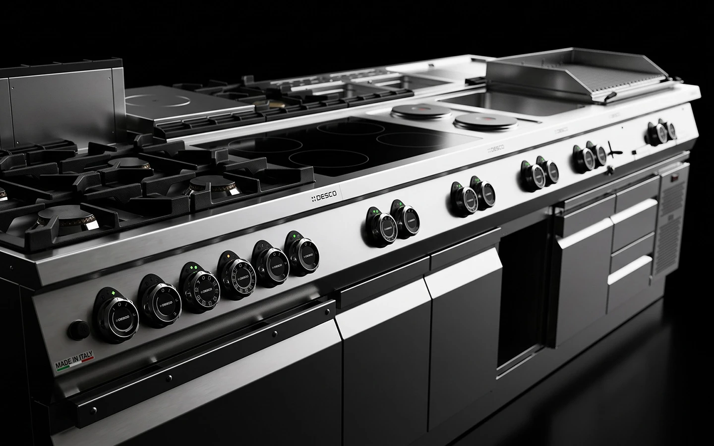 Desco modular V7 line for commercial kitchens