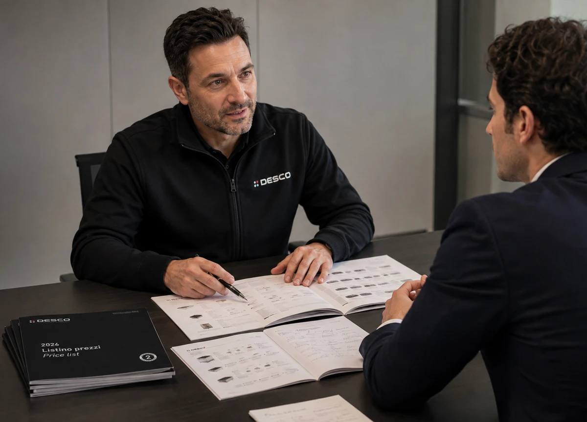 Analisi e brief cliente per la progettazione di cucine professionali Desco